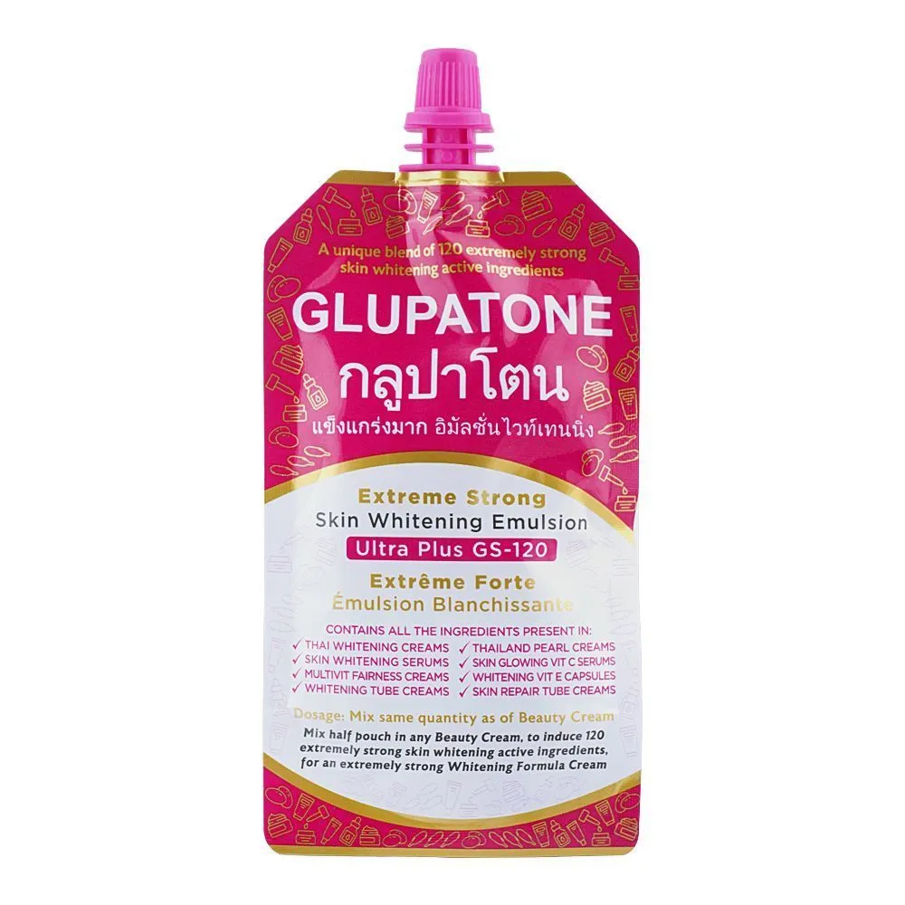 Glupatone Extreme Strong Skin Whitening Emulsion Ultra Plus GS 120